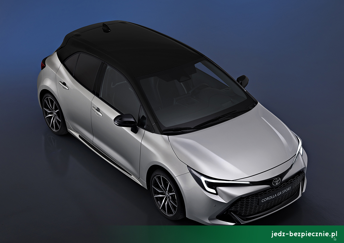 Premiera tygodnia - Toyota Corolla facelifting - widok z góry na wersję GR Sport